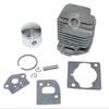 Cylinder piston kit compatible with For DH165ST DH185ST DH232 DH235 HT232 HT235 hedge trimmers metal replacement