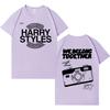 Cantante Harry Styles Insieme Album Tour 2026 Magliette Casual Cotone T-shirt Uomo Donna Vendita Calda Comoda Oversize T-shirt Streetwear