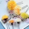 Japanese Style Japanese Kimono Hair Clips Flower Tassels Hair Stick Flower Hair Forks  Girls