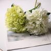 Artificial Flower Realistic Silk Hydrangea Bouquet with Flexible Stems Realistic Color Transitions Soft