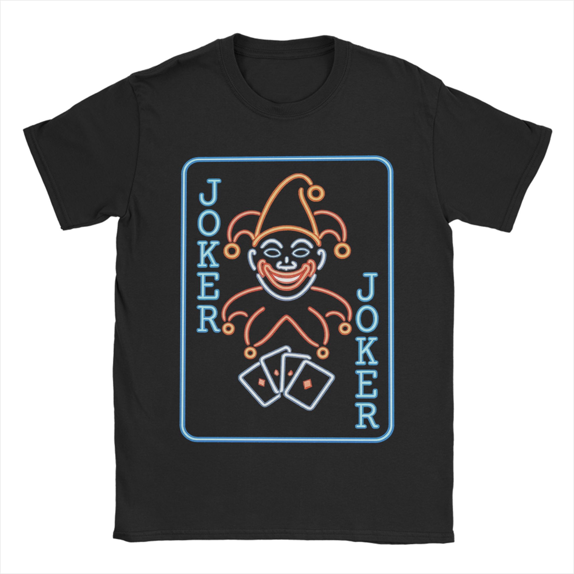 

Balatro Crazy Joker T-Shirts for Men Women Funny 100% Cotton Tee Shirt Crew Neck Short Sleeve T Shirt Plus Size Clothes 4XL