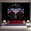 Wall Pendant Room  Background  Sun Butterfly Flower Tarot Card Psychedelic Scene Home Art Tapestry