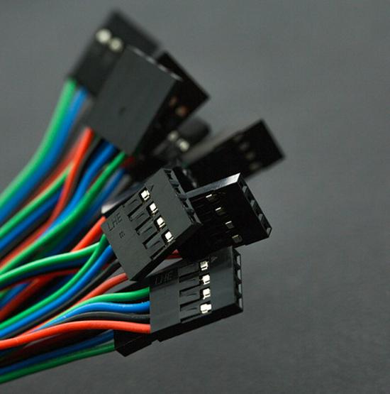 Gravity: 4-Pin I2C/UART Sensor Cable (30cm)