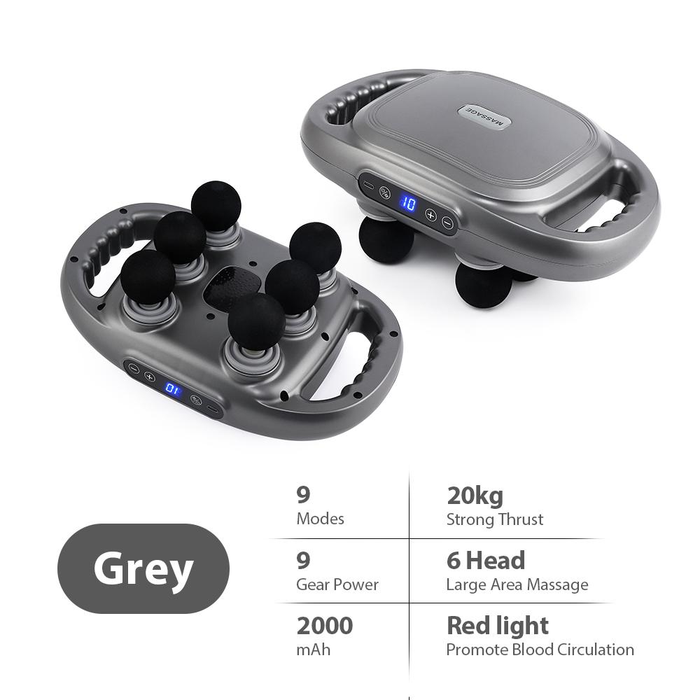 66-head Fascia Gun High Frequency Vibration Body Massage Gun Back Massager Waist Massager Neck Shoulder Thigh Fascia masajeador