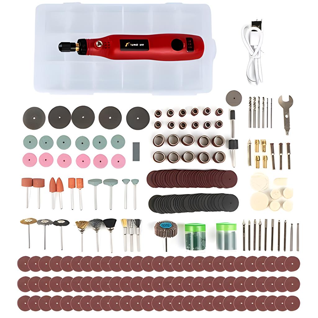 3 Speed Mini Cordless Rotary Tool 3.7V Drill Mini Handheld Drill for Engraving, Sanding, Polishing, Carving, Cutting, DIY