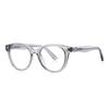 2231 Transparent Blue Frame Round Optical Spectacles With Prescritpion Shortsighted/Hyperopia/Progressive  Eyeglasses