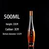 Creative High-End Glass Wine Bottles: 375ml & 500ml for Ice, Red, and Fruit Wines