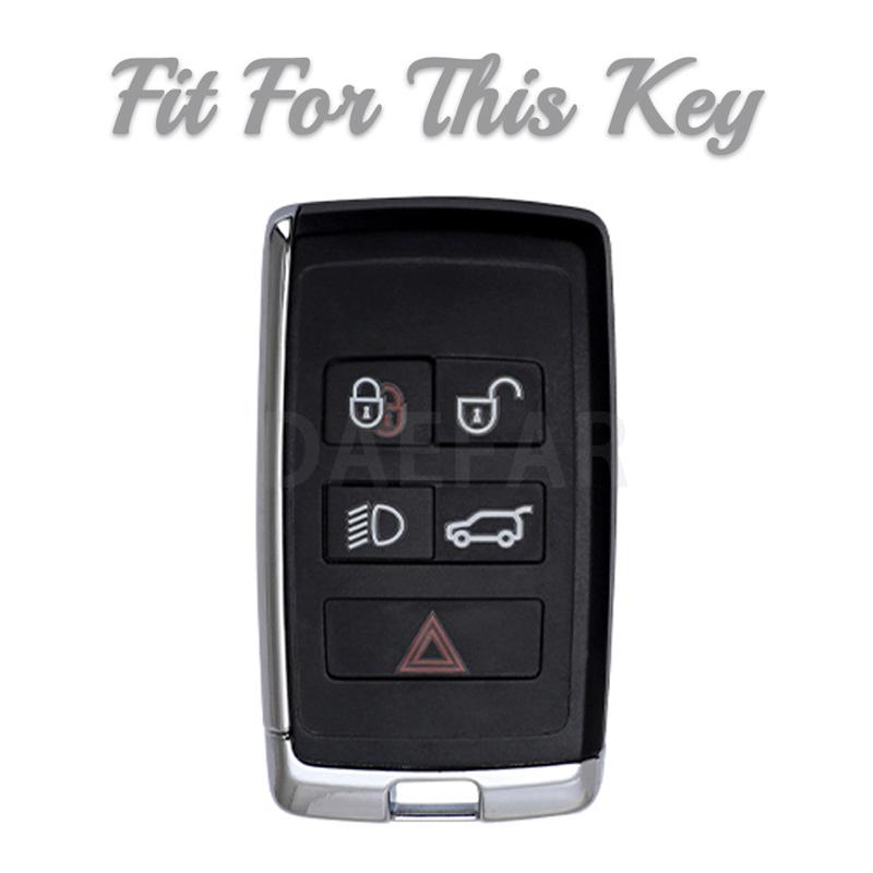Tpu Car Key Case Cover Holder For Land Rover Range Rover Discovery 5 Sport For Jaguar Xe Xf Xj F Pace Auto Accessories