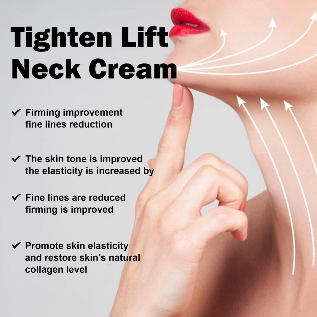 Neck Cream Anti Fine Lines Tightening Lifting Firming Eliminating Double Chin Brightening Smoothing Moisturizer Neck Skin Care