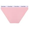 Calvin Klein Cotton Logo Waistband Sexy Bikini Briefs Women Underwear Pink D1618-TIQ