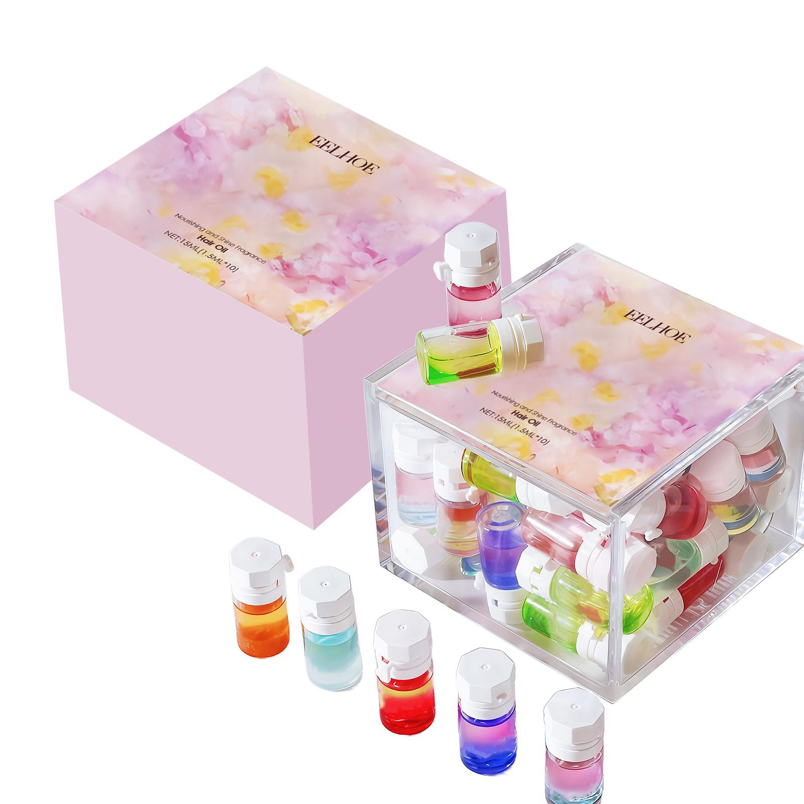 EELHOE Perfume Hair Care Oil – Mixed Pack: Lightweight, refreshing, non-greasy, nourishing daily hair care essence