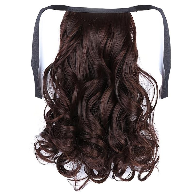 

Aosiwig синтетический конский хвост шиньон женский короткий вьющийся конский хвост клип на шнурке конский хвост наращивание волос обертывание вокруг наращивание волос для девочек