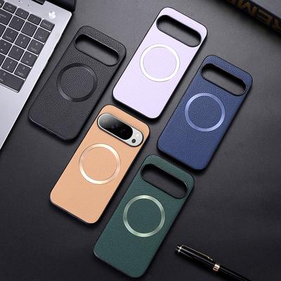Pro Magsafe Magnetic Fabric Cloth Phone Case pro Google Pixel 9 8 7 6 Pro Xl 7a 8a 6a Slim Plain Color Shockproof Cover