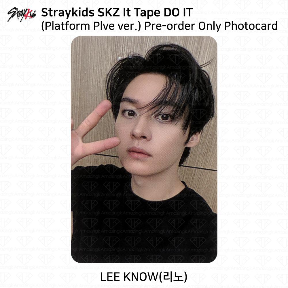 Stray Kids SKZ It Tape DO IT Platformver. Offizielle Fotokarte Leeknow pre-order