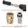 M14 X 1.5 Male Female Quick Connect Set Leak Proof Rust Resistant for DIY Home Garden Pressure Watering System Install