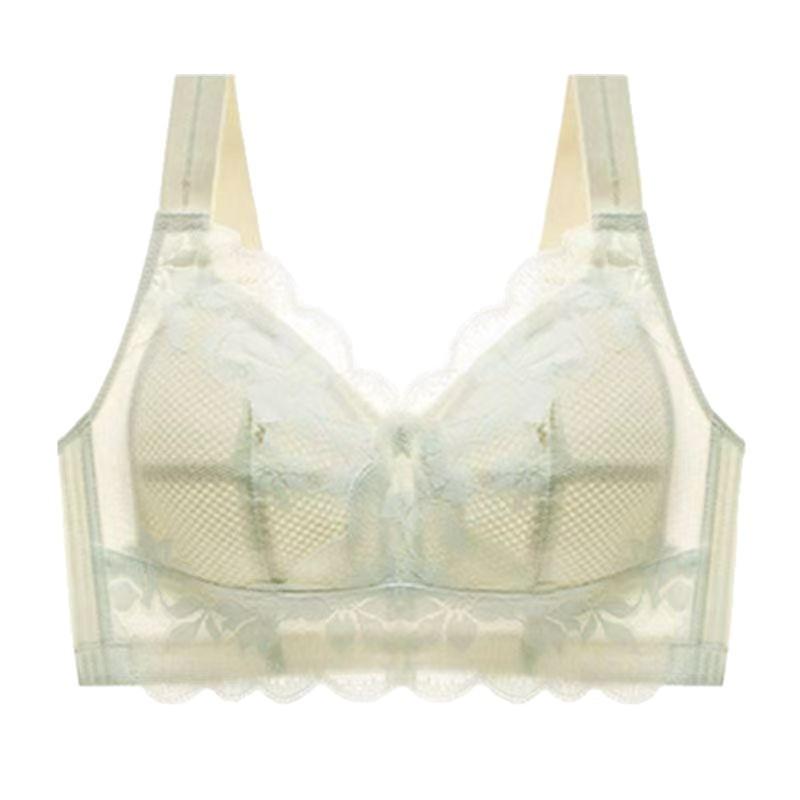 Underwear, large and small breasts, ultra-thin breathable full cup, anti-sagging, sub-breasts gathered, large-size bra cover, 