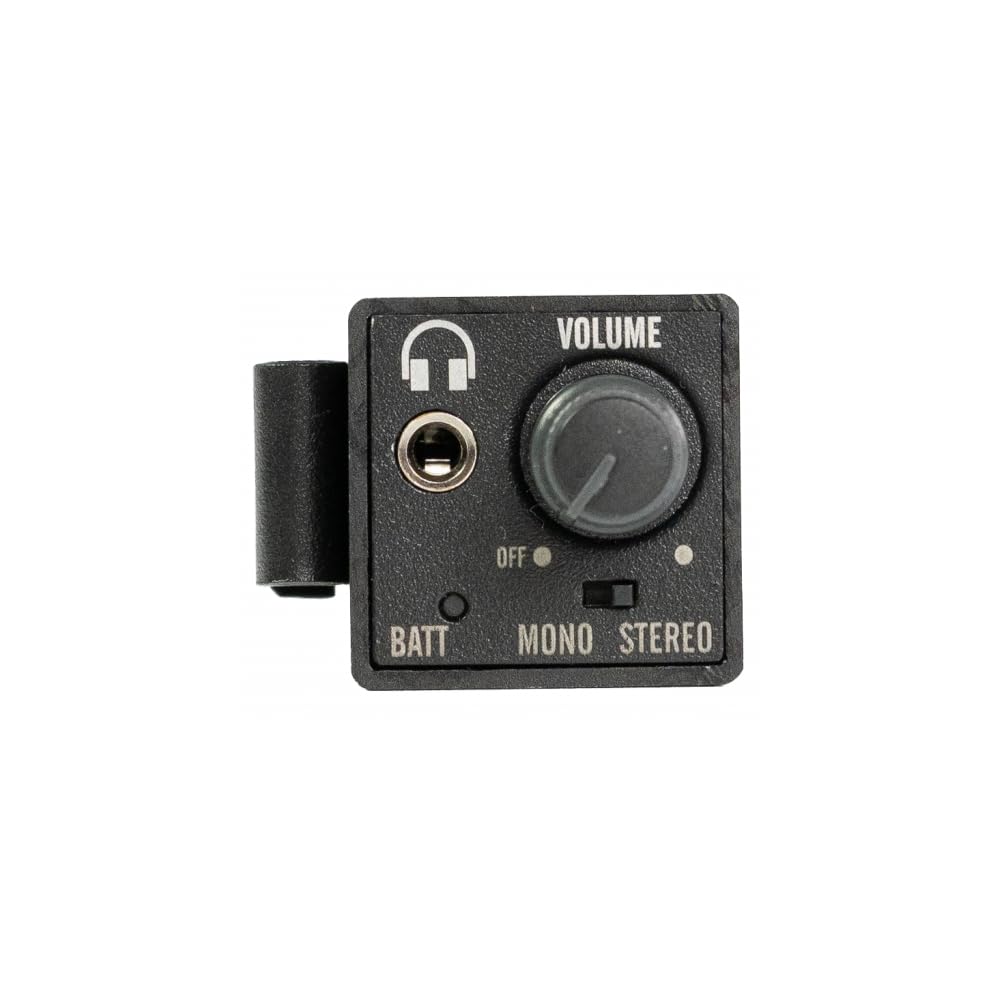 Superlux HA1D Portable Personal Monitor Headphone Amplifier, 1-Channel, Battery-Powered