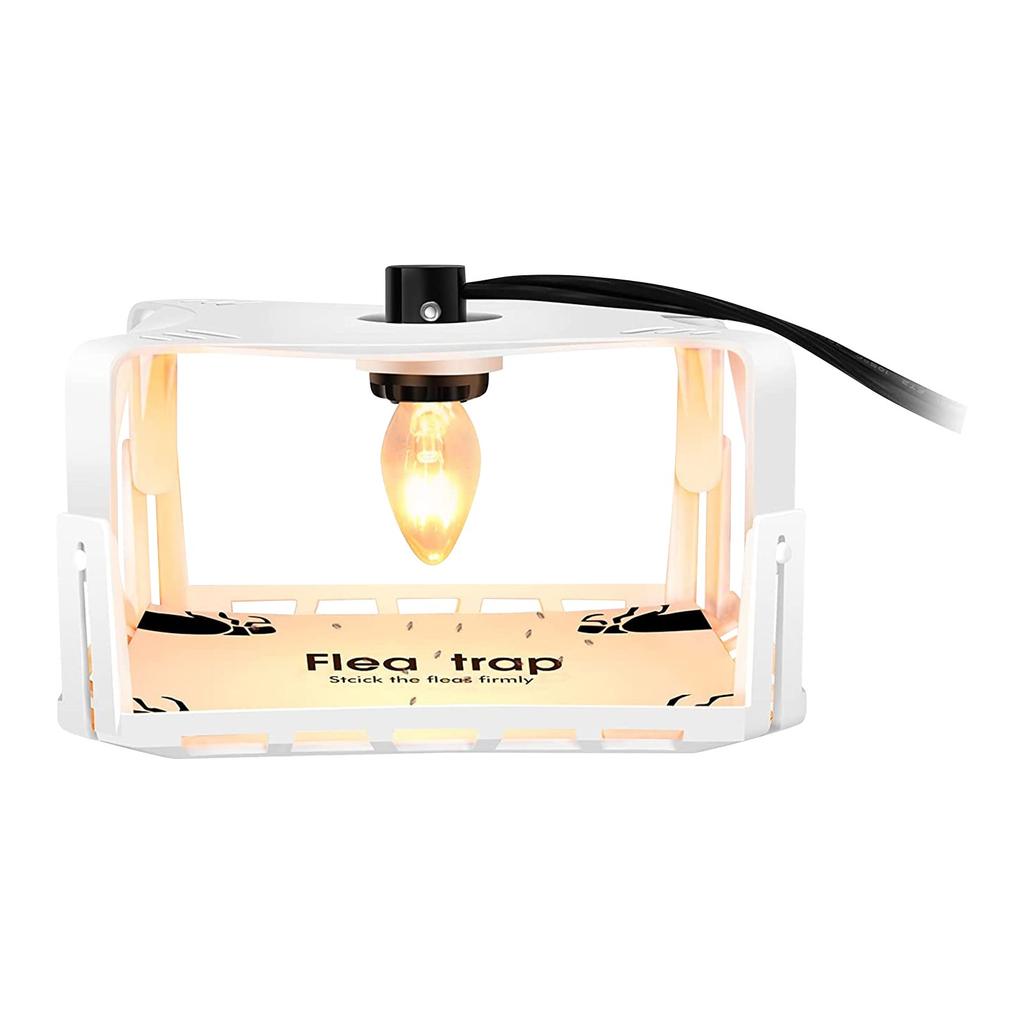 Square Retractable Flea Trap Pet Home Flea Light Armyworm Light