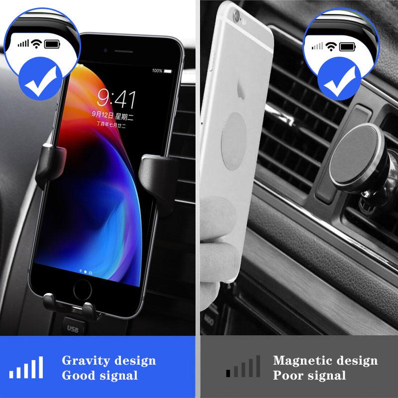 Car Phone Holder Gravity Sensing Auto Grip Universal Bracket For Lexus FSPORT LBX NX RX 350h 450h ES UX 300e GS GX IS LS LX CT VG5