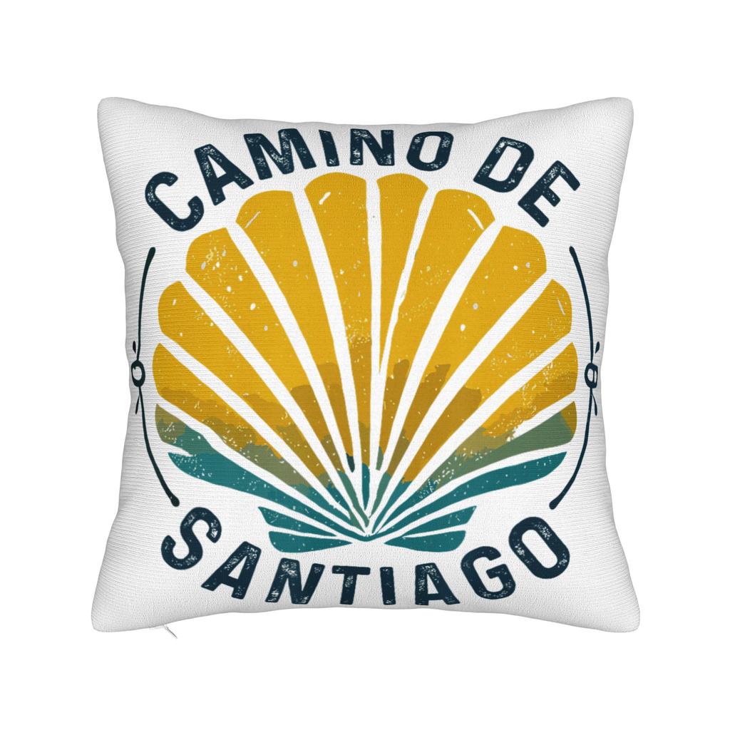 Camino de Santiago Pillowcases Merch Printed Cushion Cover Decoration Pillow Case Cover Home Multi Size