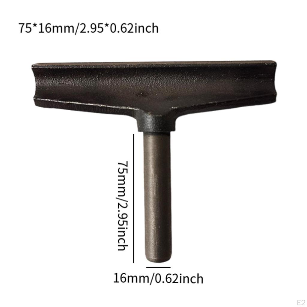 Wood Turning Lathe Tool Rest DIY Sturdy 5.9inch Long 16mm Shaft