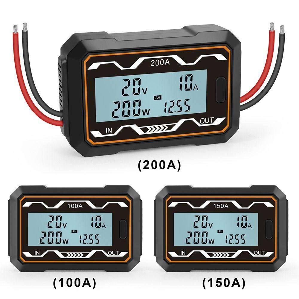 Elektrischer Analyzer Backlight LCD Leistungsanalysator Digitales Wattmeter Hohe Präzision RC Wattmeter Voltmeter Amperemeter