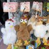 Cartoon Hens Key Ring Simulation Egg-laying Animal Key Holder Plush Chicken Keychain  Gift
