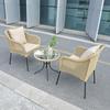 OLOMM Patio Rattan 3-Piece Set