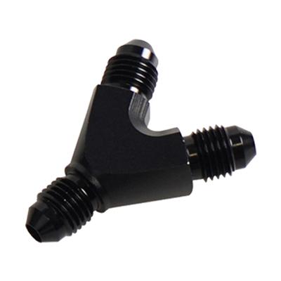 High Performances AN4 Male Y Block Fuel Splitter Adapter For Oil And Gas Systems Automotive Use Vehicle Modifications
