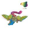 3D Printing 23Cm With Wings Crystal Dragon Gemstone Dragon Joint Movable Simulation Flying Dragon Creative Toy Decor Ornaments