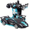 Electric RC Car 2 In 1 Transformation Robots Sports Vehicle Model Robots Boys Toys Remote Cool RC Deformation Cars Kid Toy Gifts