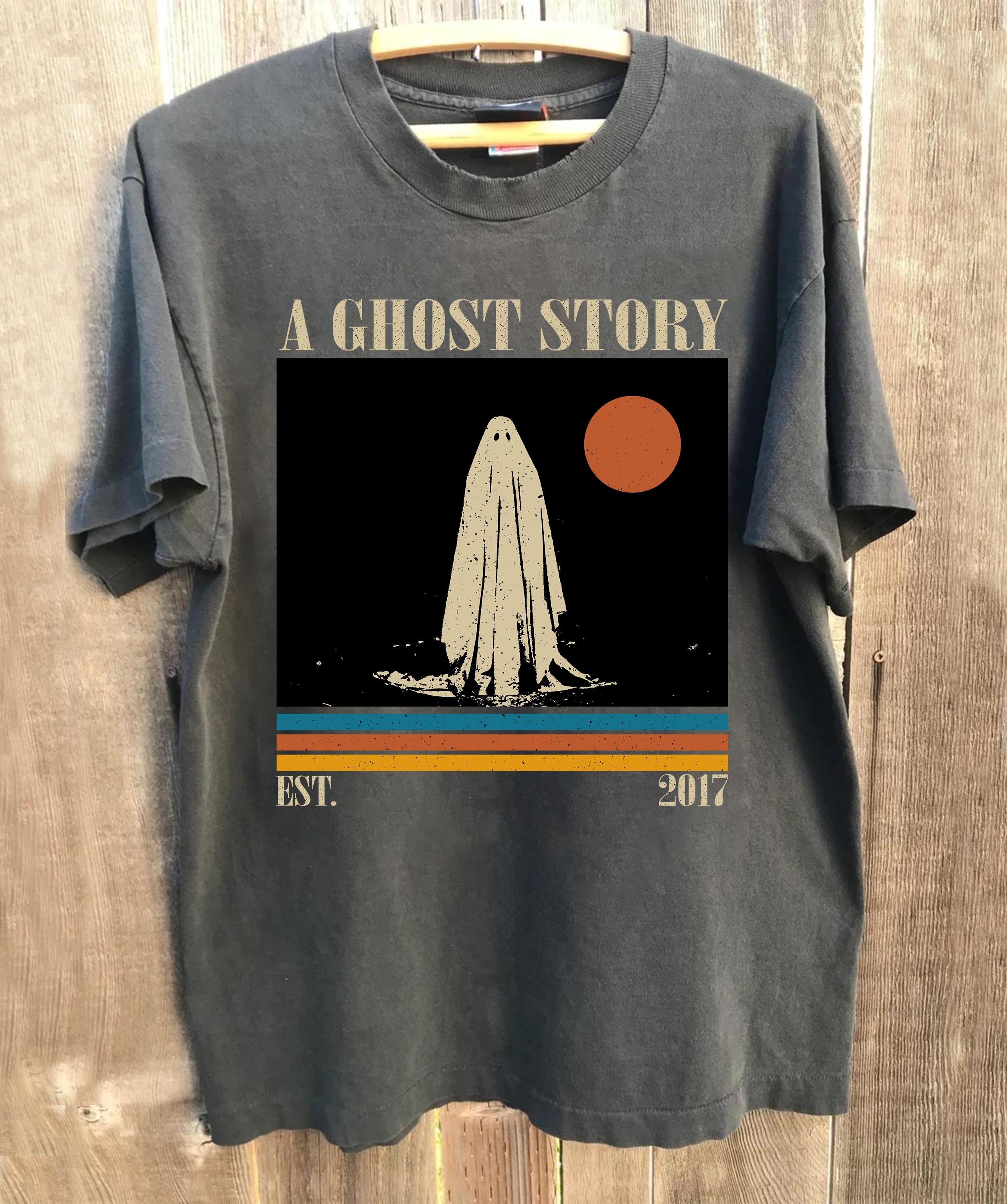 

Ghost Story Moviethemed Tshirt Retro and Comfortable Crewneck Tshirt Printed Pattern Tshirt Gift for Fans 3XL