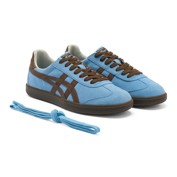 Nové Onitsuka Tiger Tokuten Odolné proti oděru Nízké ležérní boty Unisex Modré 1183C562-400