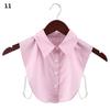 Women Men Lace Cotton Shirt Fake Collar Clothes Accessories Lapel Blouse Top False Tie