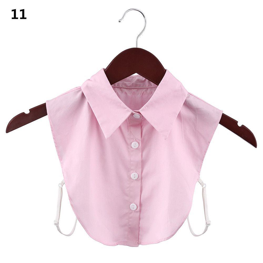 

Women Men Lace Cotton False Tie Lapel Blouse Top Clothes Accessories Shirt Fake Collar