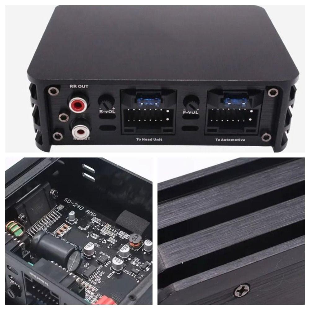Large Screen Car Power Amplifier Dedicated Amp 6-channel Power Amplifier  Car's Audio