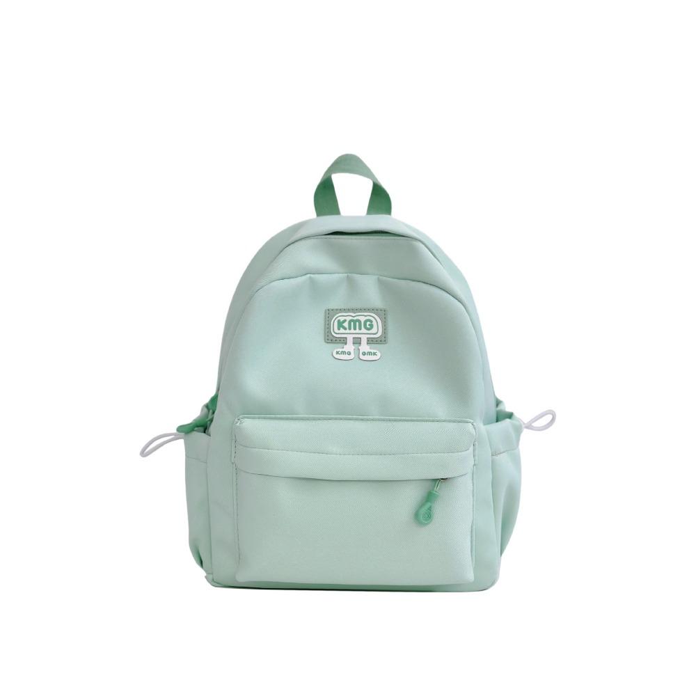 

versatile simple primary school students lightweight backpack junior high school students female trumpet travel research travel зелений