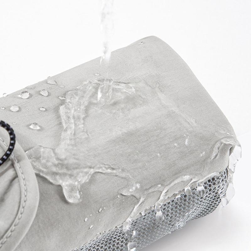 Water Bottle Bag with Adjustable Strap and Storage Pocket Water Cup Sleeve Drinkware Holder for Hiking and Camping