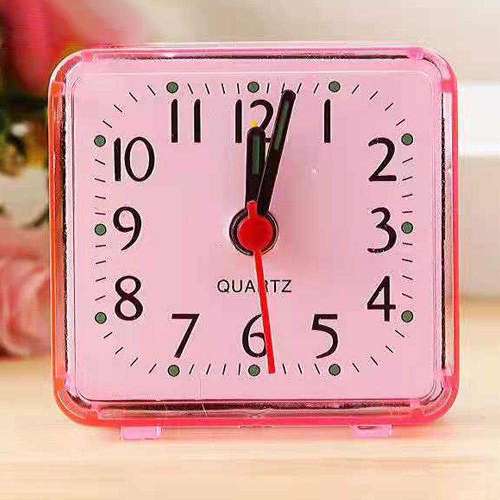 Bedside Small Alarm Clock Quartz Battery Operated  for Wake Up With Beeping Sound