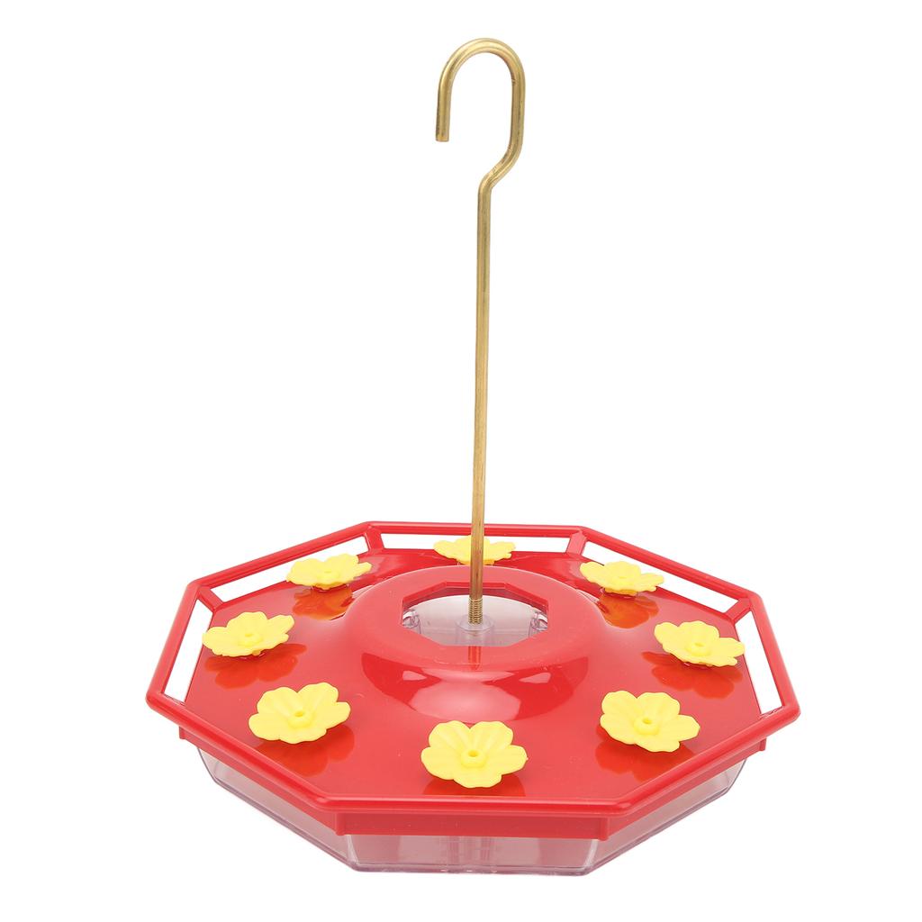 8 Yellow Flower   Feeder Plastic   Feeder with Copper Hook for Outdoors Hanging