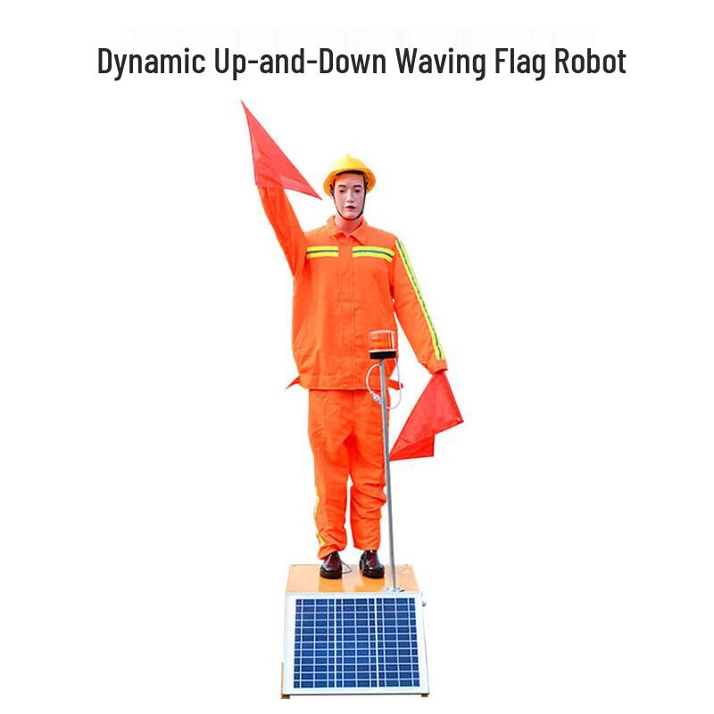 

Aokewen Flag-Waving Traffic Robot