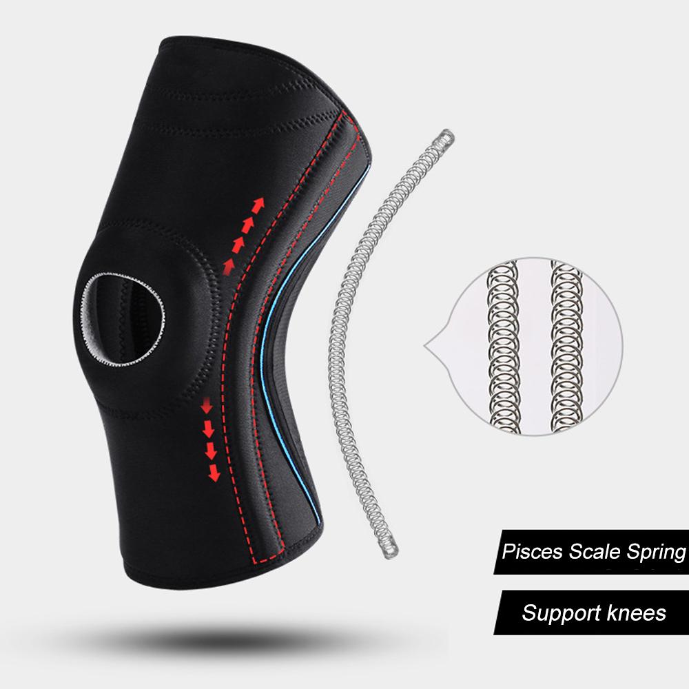Sports Knee Brace For Knee Pain Support With Patella Sponge Pad Side Stabilizers Medical Compression Sleeves