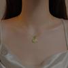 Hetian Jade & Ruyi Lock Green Bead Necklace - Retro Luxury Mother's Day Gift (2023)