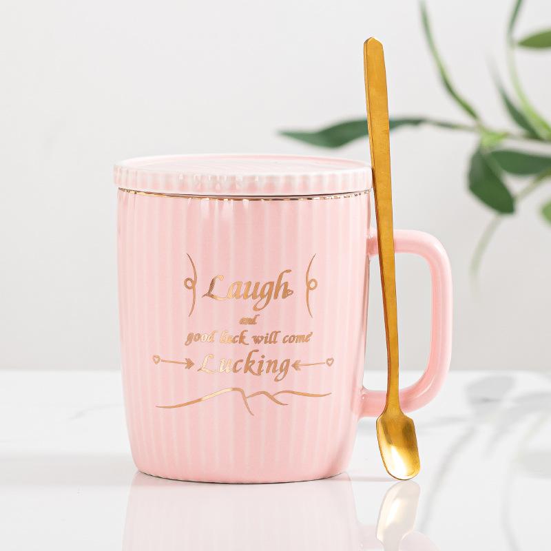 Creative Simple Ceramic Cup Ins Style Mug Coffee Cup Gift Box