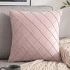 1pc Plaid Velvet Cushion Cover 45*45 30*50 Decorative Pillowcase Super Soft Design Throw Pillow Cover Home Decor Pillow Case