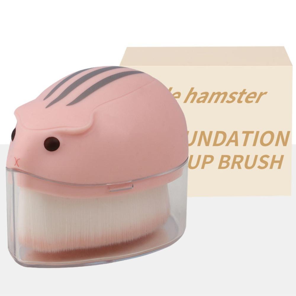 Plush Foundation Brush Cosmetics Wash Face Brush Mini Powder Blusher Brush  Travel
