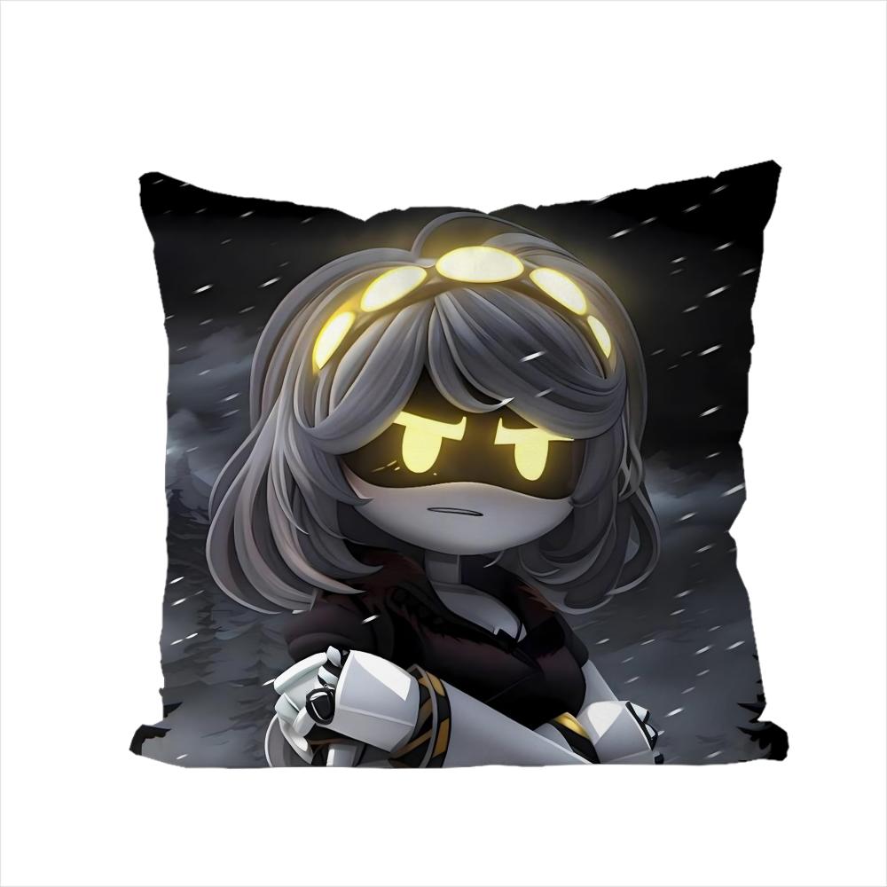 Anime MMurder Drones Pillow Case For Car Sofa Decorative Home Doublesided Print Plush Square Throw Pillow Cushion Cover