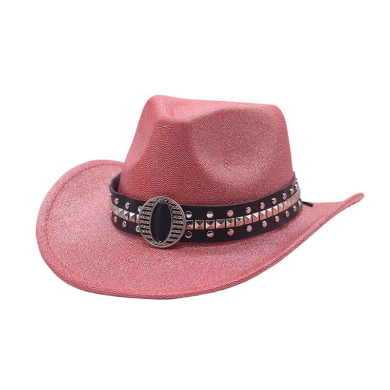 Autumn and winter new European and American style men's western cowboy hat British jazz top hat hat