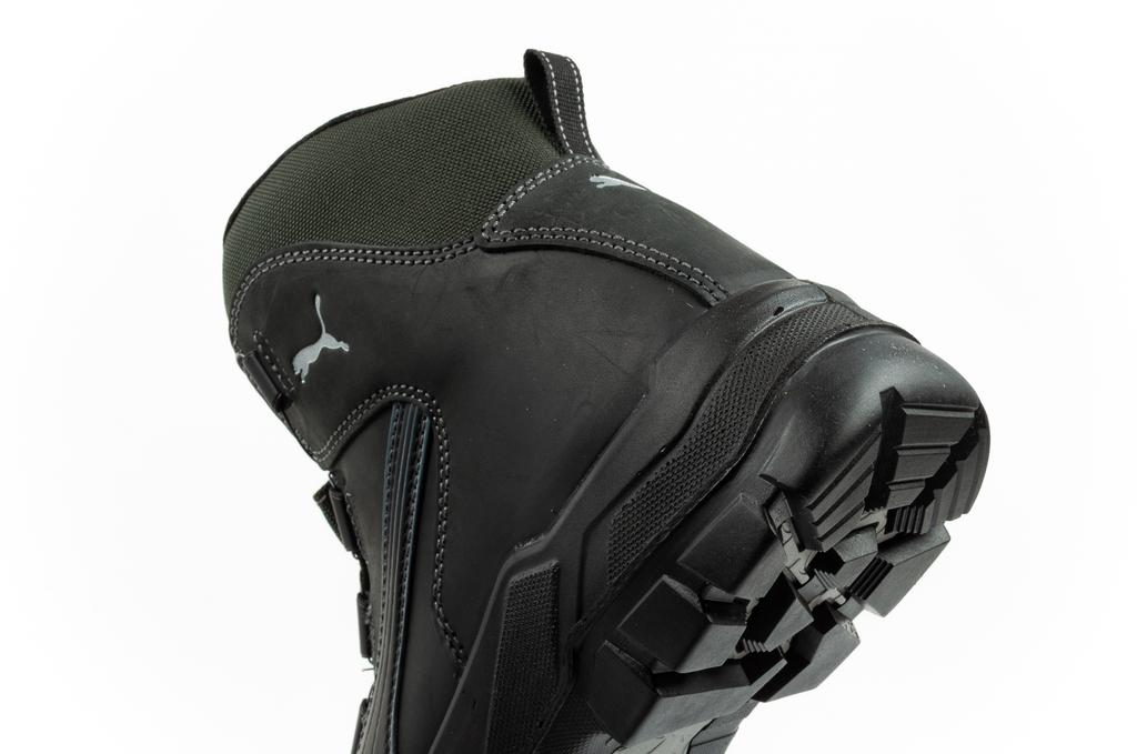 Puma Safety Cascades Disc Mid Negro-Gris [630211] talla 40