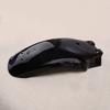 Black Rear Fender Mudguard Splash Guard Wheel Cover Longer Extended Motorcycle Universal